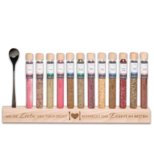 Gewürzset Geschenkset Wo die Liebe den Tisch deckt